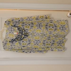 Women's long blouse or bathing suit cover up for summer